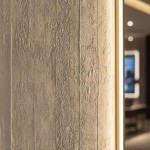 Flexible Stone Wall Panel 3D 117040 Concrete Board 60x120cm Light Grey - Panels & Cladding