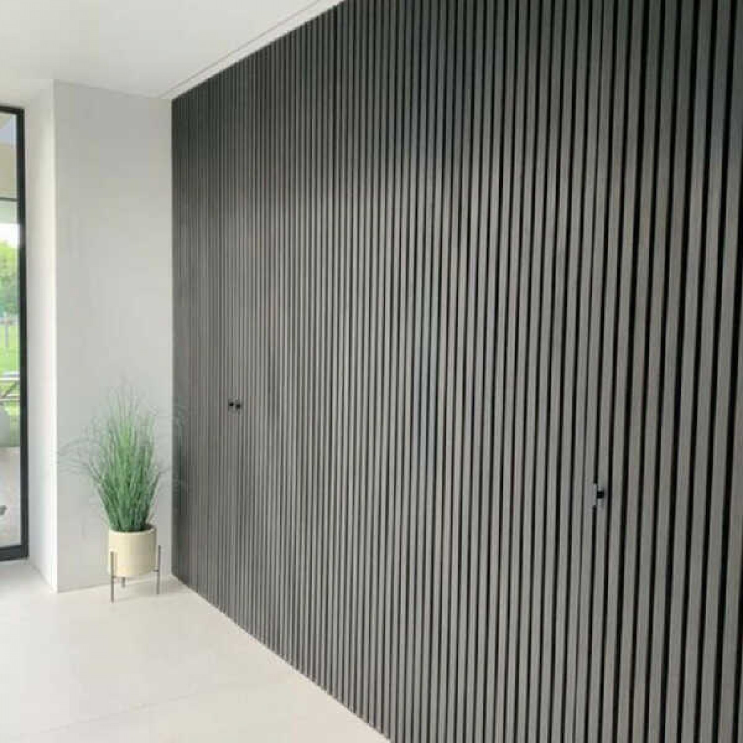 Επένδυση Τοίχου Cladding WPC 2,5x22x290cm Γκρι Σκούρο Πηχάκι - Επενδύσεις Τοίχου