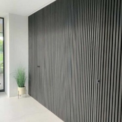 3D WPC Cladding 2.5x22x290cm Dark Grey - Wall Cladding