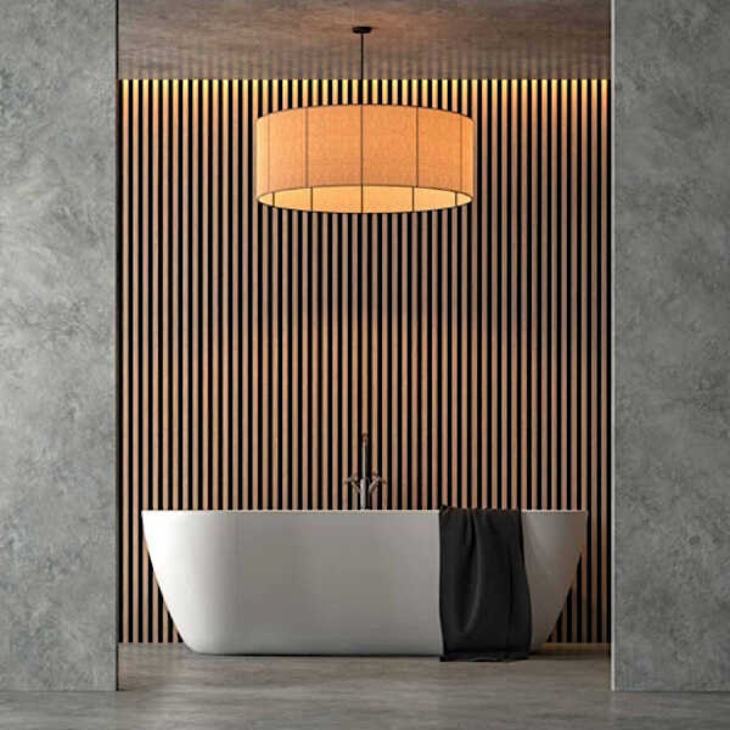 Επένδυση Τοίχου Cladding WPC 2,5x22x290cm Καφέ 3D Πηχάκι - Επενδύσεις Τοίχου