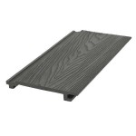 Επένδυση Τοίχου Cladding WPC 2x15x290cm Σκούρο Γκρι 3D Πηχάκι - Επενδύσεις Τοίχου
