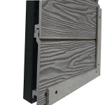 Επένδυση Τοίχου Cladding WPC 2x15x290cm Σκούρο Γκρι 3D Πηχάκι - Επενδύσεις Τοίχου