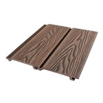 Επένδυση Τοίχου Cladding WPC 2x15x290cm Καφέ 3D Πηχάκι - Επενδύσεις Τοίχου