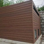 Επένδυση Τοίχου Cladding WPC 2x15x290cm Καφέ 3D Πηχάκι - Επενδύσεις Τοίχου