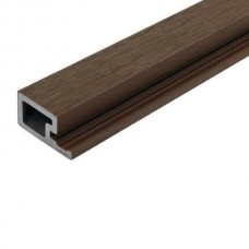 Single Start 3D WPC Profile Trim 2.5x4.9x290cm Brown - Wall Cladding