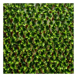 Decorative Expandable PVC Mesh Plastic Foliage 100(H)x200cm