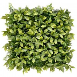 Greenery Panel BILBAO 50x50cm F028 SUMMER CHERRY RAIN - Artificial Vertical Gardens & Wall Tiles