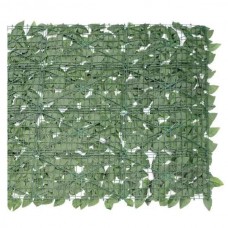 Artificial Dark Green Mesh Foliage PREMIUM 100x300cm - Outdoor Privacy Plastic Fences