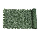 Artificial Dark Green Mesh Foliage PREMIUM 150x300cm - Outdoor Privacy Plastic Fences