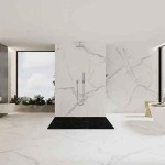 PVC Wall Panel 1.22x2.80m CALACATTA 103 - Cladding PVC Wall Panel 1.22x2.80m CALACATTA 103 - Synthetic Panels