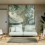 PVC Wall Panel 1.22x2.80m ONYX GREEN 901 - Cladding PVC Wall Panel 1.22x2.80m ONYX GREEN 901 - Synthetic Panels