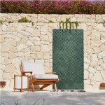 Οικολογικό Καφασωτό LOP® Πράσινο 18mm 102x202cm με Πλαίσιο Catral - Ημισυνθετικά Πάνελς-Καφασωτά Περιφράξεων & Διαχωριστικά