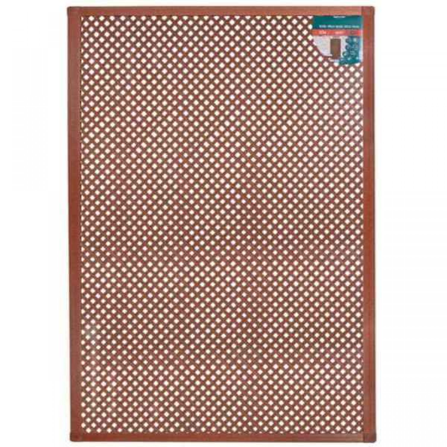 Οικολογικό Καφασωτό LOP® Καφέ 18mm 102x202cm με Πλαίσιο Catral - Ημισυνθετικά Πάνελς-Καφασωτά Περιφράξεων & Διαχωριστικά