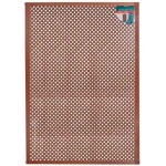 Οικολογικό Καφασωτό LOP® Καφέ 18mm 102x202cm με Πλαίσιο Catral - Ημισυνθετικά Πάνελς-Καφασωτά Περιφράξεων & Διαχωριστικά