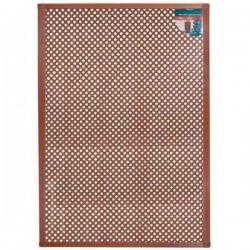 Οικολογικό Καφασωτό LOP® Καφέ 18mm 102x202cm με Πλαίσιο Catral - Ημισυνθετικά Πάνελς-Καφασωτά Περιφράξεων & Διαχωριστικά