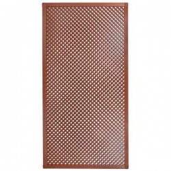 Οικολογικό Καφασωτό LOP® Καφέ 18mm 82x122cm με Πλαίσιο Catral - Ημισυνθετικά Πάνελς-Καφασωτά Περιφράξεων & Διαχωριστικά