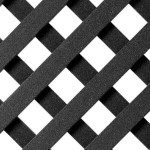 Οικολογικό Καφασωτό LOP® Ανθρακί 18mm 0,8x1,2m Catral - Ημισυνθετικά Πάνελς-Καφασωτά Περιφράξεων & Διαχωριστικά