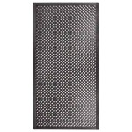Ecological Trellis LOP® Wicker Anthracite 18mm 82x122cm Framed Catral - Semisynthetic Trellises & Compound Panels