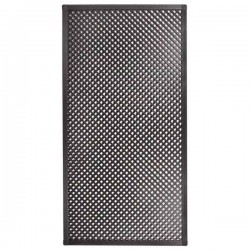 Οικολογικό Καφασωτό LOP® Ανθρακί 18mm 82x122cm με Πλαίσιο Catral - Ημισυνθετικά Πάνελς-Καφασωτά Περιφράξεων & Διαχωριστικά