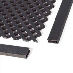 Πλαίσιο-Προφίλ U Ανθρακί Καφασωτού LOP® 200x4,5x2,2cm Catral - Πλαίσια Ημι-συνθετικών Πάνελς-Καφασωτών