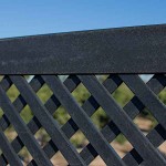 Πλαίσιο-Προφίλ U Ανθρακί Καφασωτού LOP® 200x4,5x2,2cm Catral - Πλαίσια Ημι-συνθετικών Πάνελς-Καφασωτών