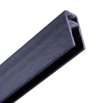 Πλαίσιο-Προφίλ U Ανθρακί Καφασωτού LOP® 200x4,5x2,2cm Catral - Πλαίσια Ημι-συνθετικών Πάνελς-Καφασωτών
