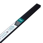 Πλαίσιο-Προφίλ U Ανθρακί Καφασωτού LOP® 200x4,5x2,2cm Catral - Πλαίσια Ημι-συνθετικών Πάνελς-Καφασωτών