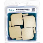 Frame Bracket Kit 4 Pcs for Ivory Trellis Catral Assembly Kit of 4 Pieces Bracket for Ivory LOP® Trellis Catral - Semisynthetic Trellises & Compound Panels