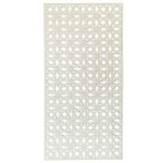 Διακοσμητικό Πάνελ Κήπου ORBIT με Πλαίσιο 180x90cm Υπόλευκο JACK MATRIX - Οικολογικά Συνθετικά Καφασωτά-Διακοσμητικά Πάνελ
