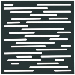 Συνθετικό Καφασωτό Nautic 1x1m Γκρι - Πάνελς & Καφασωτά