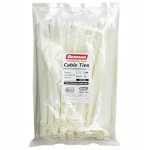 Δεματικά Καλωδίων Πλαστικά 250mmx3,6mm Λευκά (100τμχ) - Ταϊράπ Καλαμωτών-Πανιών