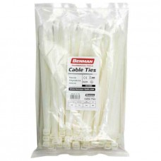 Δεματικά Καλωδίων Πλαστικά 250mmx3,6mm Λευκά (100τμχ) - Ταϊράπ Καλαμωτών-Πανιών