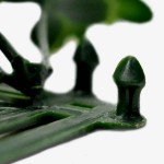 Green Wall Artificial Foliage Tile BUXUS Premium 50x50cm - Foliage Wall Tiles
