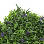 Green Wall Artificial Foliage Tile LAVENDER Premium 50x50cm - Foliage Wall Tiles