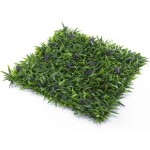 Green Wall Artificial Foliage Tile LAVENDER Premium 50x50cm - Foliage Wall Tiles