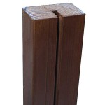 Ξύλινοι Δοκοί Άνω-Κάτω για PP Καφασωτά 4,5x7x196,5cm
