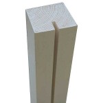 Ξύλινη Κολώνα Αρχή-Τέλος για PP Καφασωτά 7x7x240cm Κολώνες Αρχή-Τέλος για PP Καφασωτά 7 x 7 x 240 εκ.