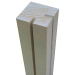 Wooden Post Corner For PP Trellises 7x7x120cm Wooden Posts Corner For Trellises 7x7x120cm