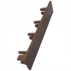Τάπα Πλαστική Σανίδας Deck Περίφραξης 2cm LIGHT BROWN (9040)