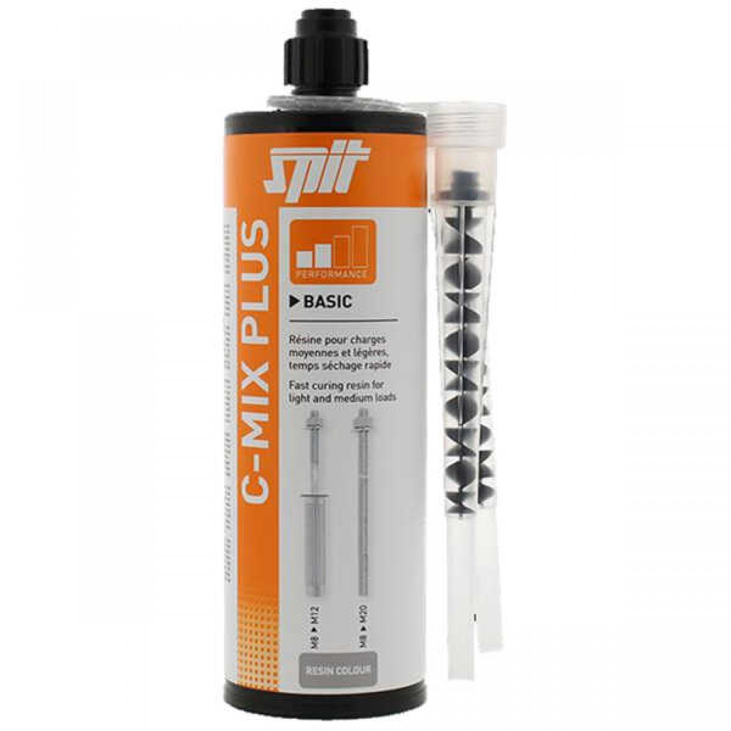 C-Mix Plus Polyester Resin Tube 300ml Grey - Glues, Resins & Adhesives | WPC Fencing Accessories C-Mix Plus Polyester Resin Tube 300ml Grey - Glues& Resins