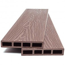 Σανίδα WPC Περίφραξης 2 Όψεων 2x12x360cm LIGHT BROWN 9040
