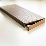 Σανίδα Περίφραξης WPC 3D 2x12x360cm Καφέ Ανοιχτό - WPC Τάβλες & Σανίδες Περιφράξεων