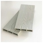 WPC 3D Fencing Board 2x12x360cm White-Beige - Boards for Fences