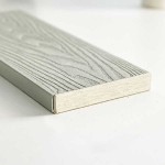WPC 3D Fencing Board 2x12x360cm White-Beige - Boards for Fences