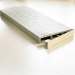 WPC 3D Fencing Board 2x12x360cm White-Beige - Boards for Fences