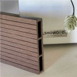 WPC Striped Fencing Board 2x12x360cm Brown - Boards for Fences