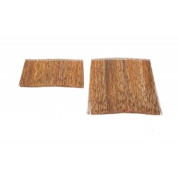 Thatch Πλακάκι Καλαμιού Ομπρέλας-Σκεπής 42(Y)x80x2,5cm - Κάλυψη με Φυσικά Πλακάκια Καλαμιών