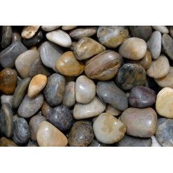 Πολύχρωμο Γυαλισμένο Βότσαλο (2-4)cm - 20kg