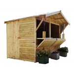 Wooden Kiosk Market 240x180cm-Τimber-Kiosks for Markets Wooden Kiosk Market 240 x 180cm - Τimber-Kiosks for Markets