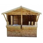Wooden Kiosk Market 240x180cm-Τimber-Kiosks for Markets Wooden Kiosk Market 240 x 180cm - Τimber-Kiosks for Markets